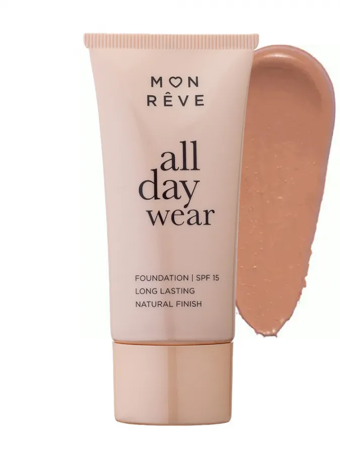 Mon Reve All Day Wear Foundation 30ml - Μακράς Διάρκειας & Φυσικό Ματ #108 Mon Reve All Day Wear Foundation 30ml - Μακράς Διάρκειας & Φυσικό Ματ #108