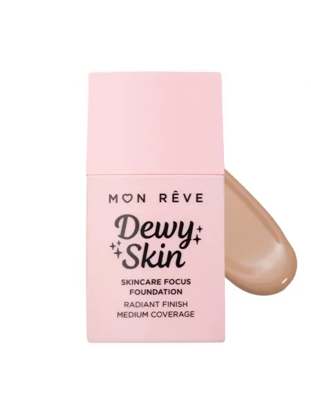 Mon Reve Dewy Skin Tint 30ml - Ενυδατικό & Λαμπερό Φινίρισμα #33W
