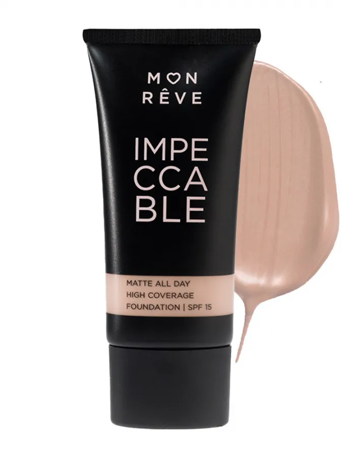 Mon Reve Impeccable Foundation 30ml - Υψηλή Κάλυψη & Ματ Φινίρισμα #104 Mon Reve Impeccable Foundation 30ml - Υψηλή Κάλυψη & Ματ Φινίρισμα #104