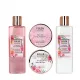FOLIA Bath Bag Fresh Bouquet – Γυναικείο Σετ Δώρου σε Τσάντα με Shower Gel, Body Lotion, Κρέμα Σώματος & Body Scrub