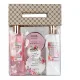 FOLIA Bath Bag Fresh Bouquet – Γυναικείο Σετ Δώρου σε Τσάντα με Shower Gel, Body Lotion, Κρέμα Σώματος & Body Scrub