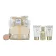 FOLIA Gold Nesseser Vanilla – Γυναικείο Σετ Δώρου σε Νεσεσέρ με Shower Gel, Body Lotion & Body Scrub