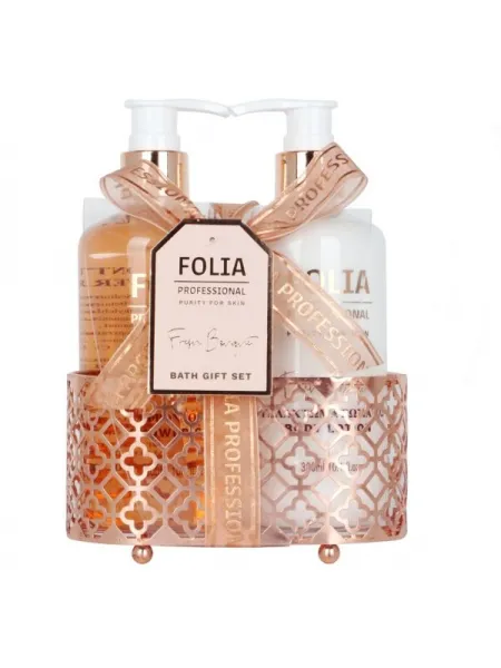 FOLIA Metal Base Fresh Bouquet – Γυναικείο Σετ Δώρου σε Μεταλλική Βάση με Shower Gel 300ml & Body Lotion 300ml FOLIA Metal Base Fresh Bouquet – Γυναικείο Σετ Δώρου σε Μεταλλική Βάση με Shower Gel 300ml & Body Lotion 300ml