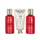 FOLIA Paper Gift Box Body Powder – Γυναικείο Σετ Δώρου με Body Wash, Body Lotion & Body Scrub
