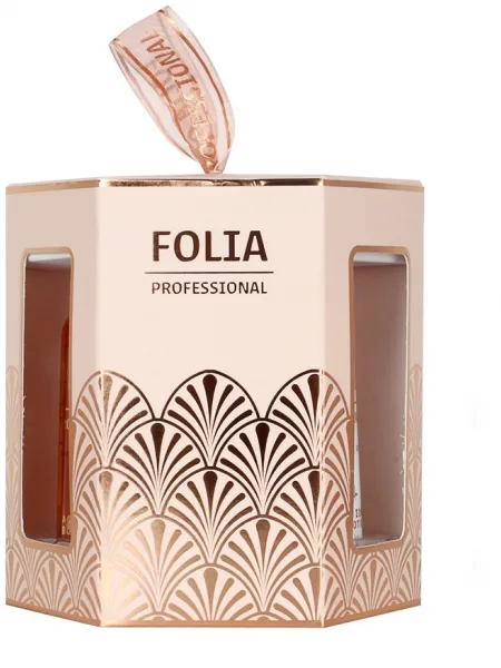 FOLIA Paper Gift Box Vanilla – Γυναικείο Σετ Δώρου με Body Wash, Body Lotion & Body Scrub