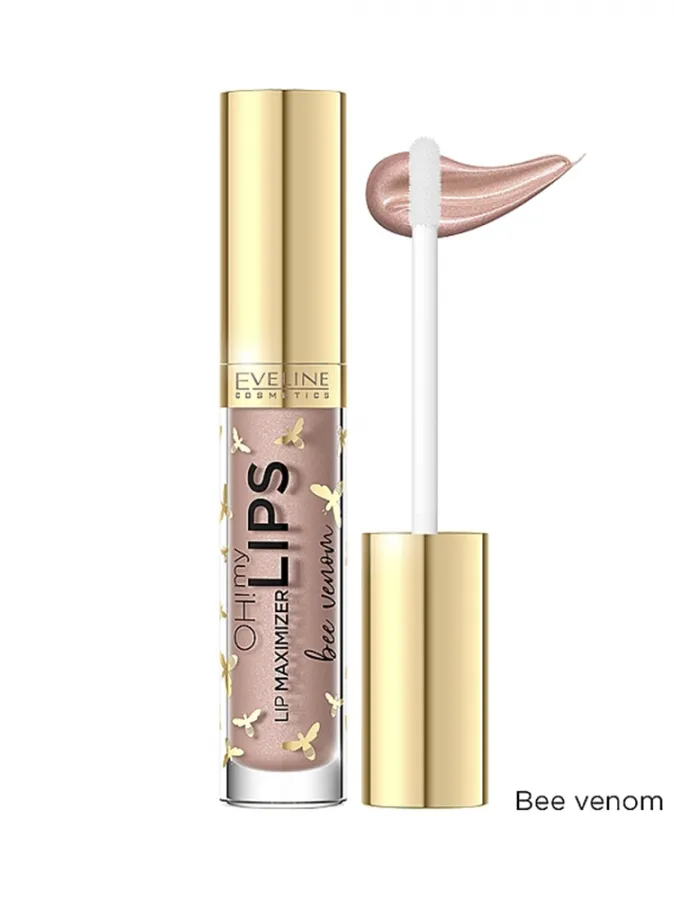 Eveline Oh! My Lips Maximizer Lip Gloss Bee Venom 4.5ml Eveline Oh! My Lips Maximizer Lip Gloss Bee Venom 4.5ml