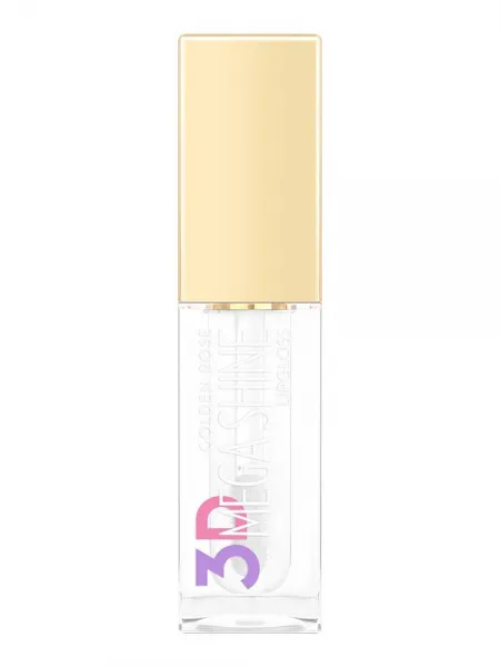 Golden Rose 3D Mega Shine Lipgloss 5.2ml – #101 Clear