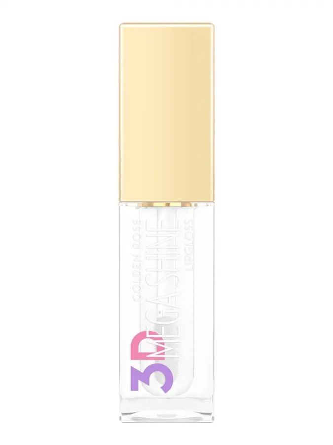 Golden Rose 3D Mega Shine Lipgloss 5.2ml – #101 Clear Golden Rose 3D Mega Shine Lipgloss 5.2ml – #101 Clear