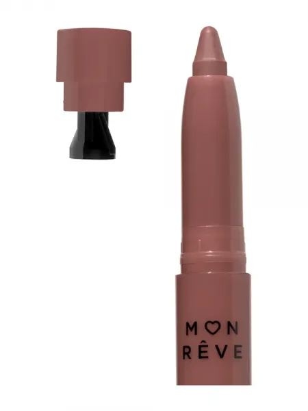 Mon Reve Lip Crayon - Μακράς Διάρκειας Μηχανικό Ματ Κραγιόν 1.5gr #07 MILK CHOCO