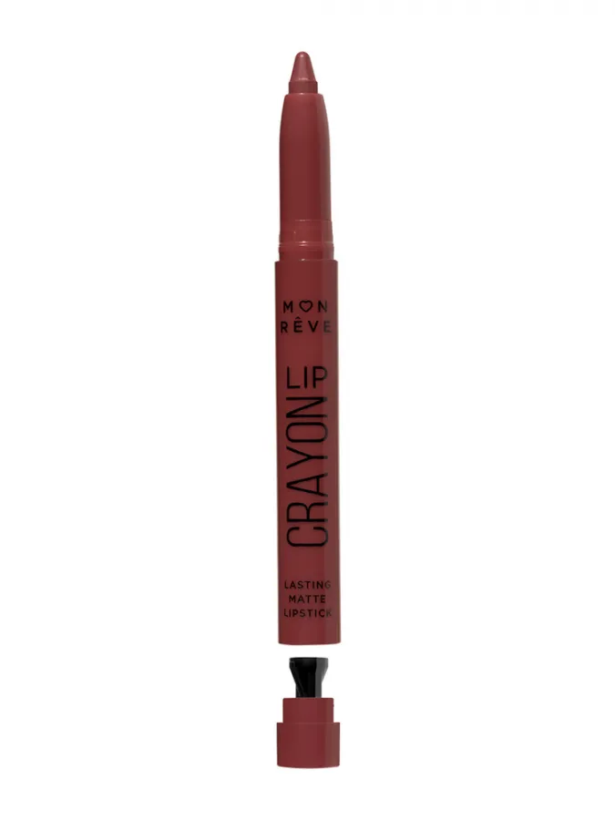 Mon Reve Lip Crayon - Μακράς Διάρκειας Μηχανικό Ματ Κραγιόν 1.5gr #08 TERRA