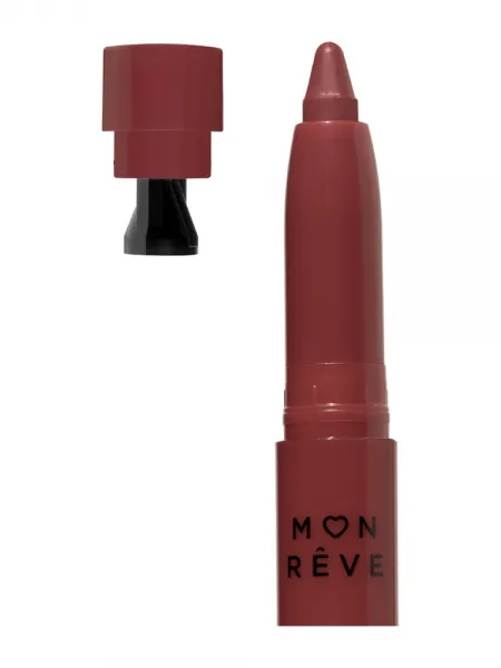 Mon Reve Lip Crayon - Μακράς Διάρκειας Μηχανικό Ματ Κραγιόν 1.5gr #08 TERRA