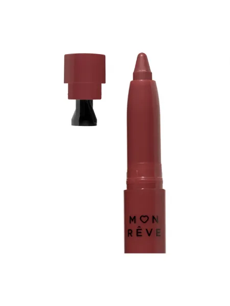 Mon Reve Lip Crayon - Μακράς Διάρκειας Μηχανικό Ματ Κραγιόν 1.5gr #08 TERRA
