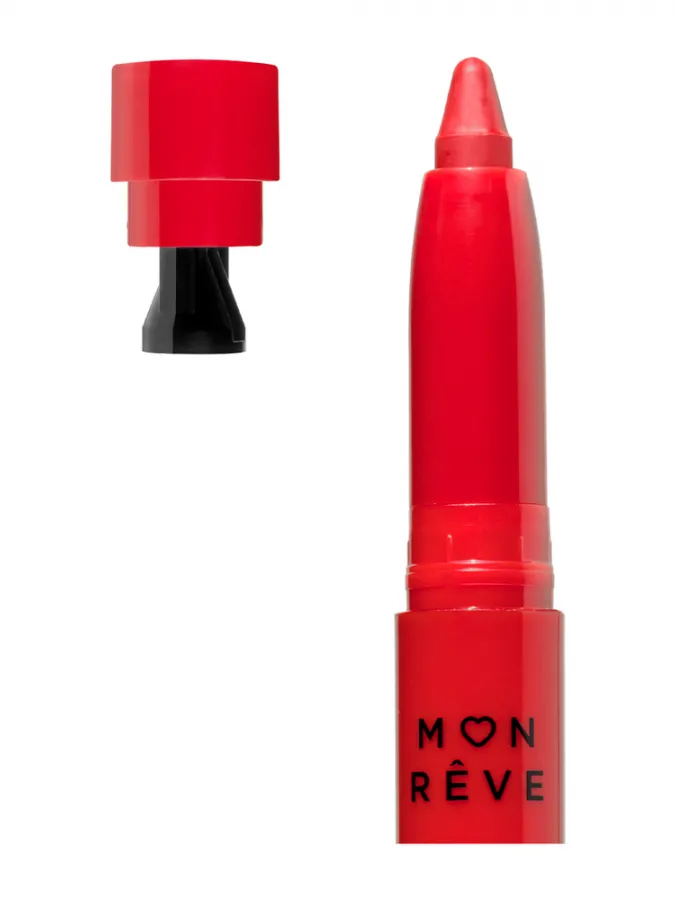 Mon Reve Lip Crayon - Μακράς Διάρκειας Μηχανικό Ματ Κραγιόν 1.5gr #13 FLAME