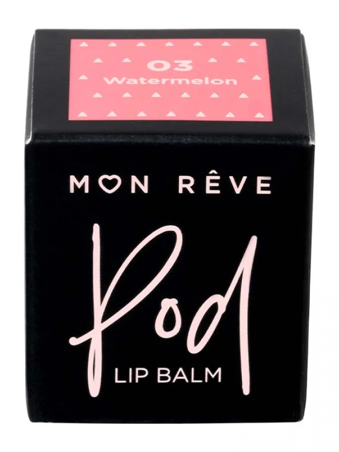 Mon Reve Lip Balm Pod - Ενυδατικό Lip Balm με Λάδι Καρύδας 5gr – #03 Watermelon