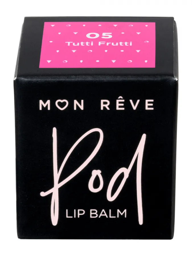 Mon Reve Lip Balm Pod - Ενυδατικό Lip Balm με Λάδι Καρύδας 5gr – #05 Tutti Frutti