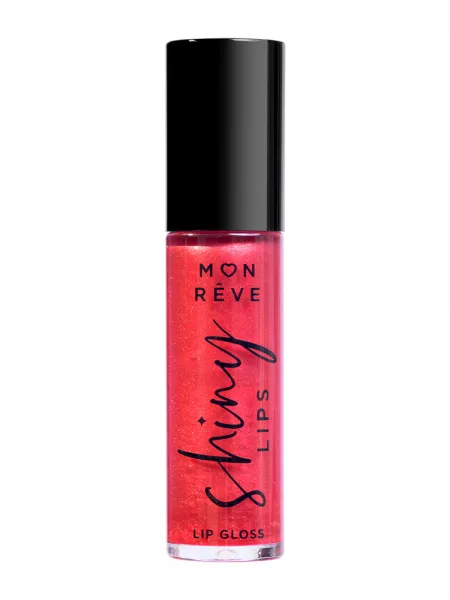 Mon Reve Shiny Lips - Ενυδατικό Lip Gloss για 3D Λάμψη & Όγκο 5ml – #05 RED FLAME