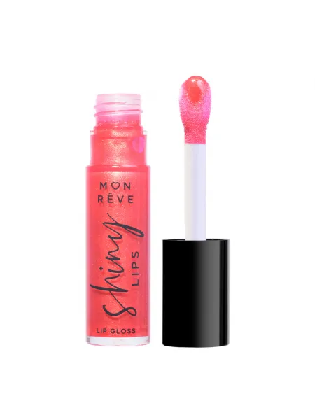 Mon Reve Shiny Lips - Ενυδατικό Lip Gloss για 3D Λάμψη & Όγκο 5ml – #05 RED FLAME Mon Reve Shiny Lips - Ενυδατικό Lip Gloss για 3D Λάμψη & Όγκο 5ml – #05 RED FLAME