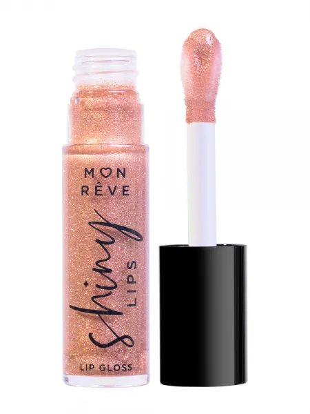 Mon Reve Shiny Lips - Ενυδατικό Lip Gloss για 3D Λάμψη & Όγκο 5ml – #07 CONFETTI