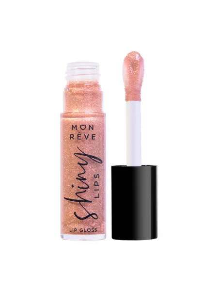 Mon Reve Shiny Lips - Ενυδατικό Lip Gloss για 3D Λάμψη & Όγκο 5ml – #07 CONFETTI Mon Reve Shiny Lips - Ενυδατικό Lip Gloss για 3D Λάμψη & Όγκο 5ml – #07 CONFETTI