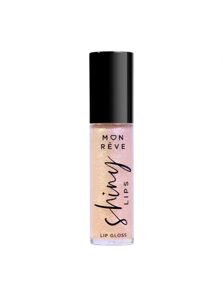 Mon Reve Shiny Lips - Ενυδατικό Lip Gloss για 3D Λάμψη & Όγκο 5ml – #08 PEARL