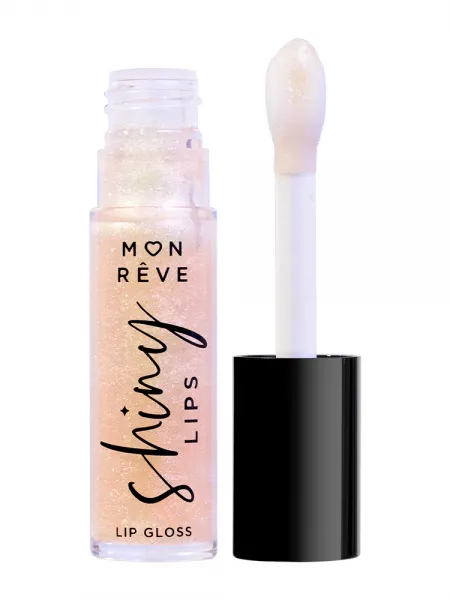 Mon Reve Shiny Lips - Ενυδατικό Lip Gloss για 3D Λάμψη & Όγκο 5ml – #08 PEARL