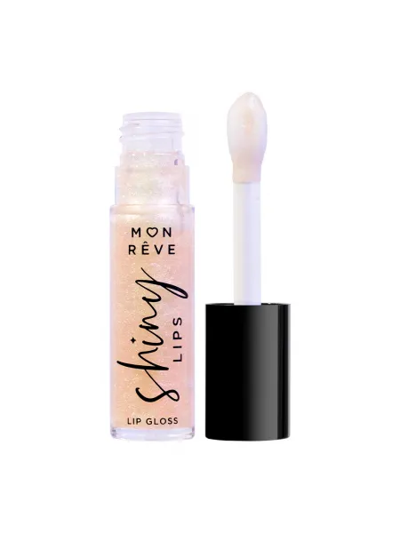 Mon Reve Shiny Lips - Ενυδατικό Lip Gloss για 3D Λάμψη & Όγκο 5ml – #08 PEARL Mon Reve Shiny Lips - Ενυδατικό Lip Gloss για 3D Λάμψη & Όγκο 5ml – #08 PEARL