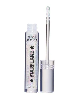 Mon Reve Starflake Lip Oil - Ενυδατικό Έλαιο Χειλιών με Πολυδιάστατη Λάμψη 4gr – #01 FAIRY SPELL