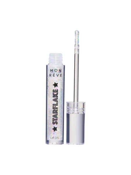 Mon Reve Starflake Lip Oil - Ενυδατικό Έλαιο Χειλιών με Πολυδιάστατη Λάμψη 4gr – #01 FAIRY SPELL