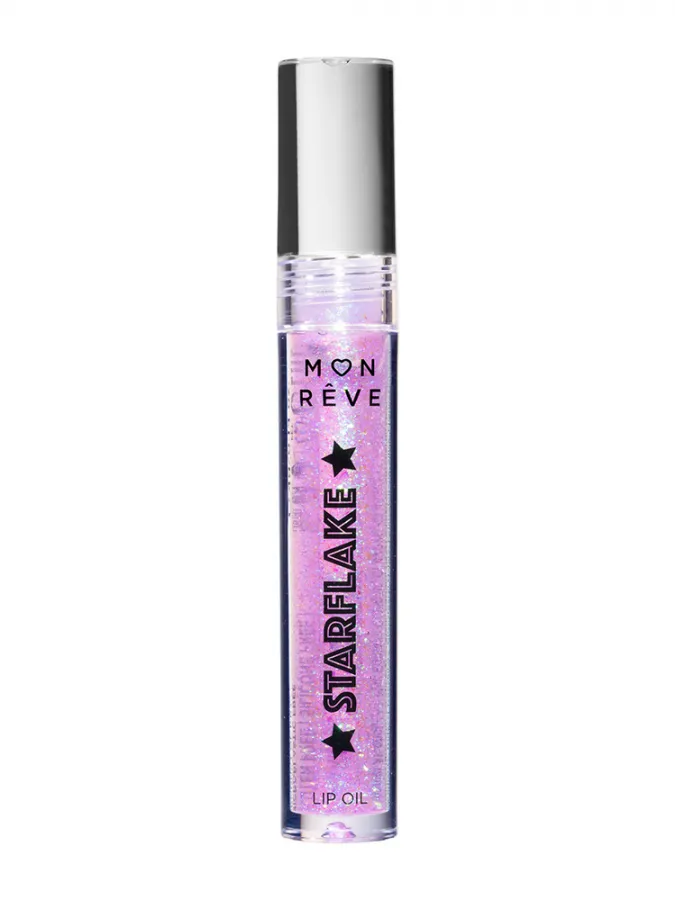 Mon Reve Starflake Lip Oil - Ενυδατικό Έλαιο Χειλιών με Πολυδιάστατη Λάμψη 4gr – #03 MYSTIC DREAM