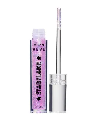 Mon Reve Starflake Lip Oil - Ενυδατικό Έλαιο Χειλιών με Πολυδιάστατη Λάμψη 4gr – #03 MYSTIC DREAM