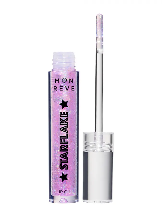 Mon Reve Starflake Lip Oil - Ενυδατικό Έλαιο Χειλιών με Πολυδιάστατη Λάμψη 4gr – #03 MYSTIC DREAM