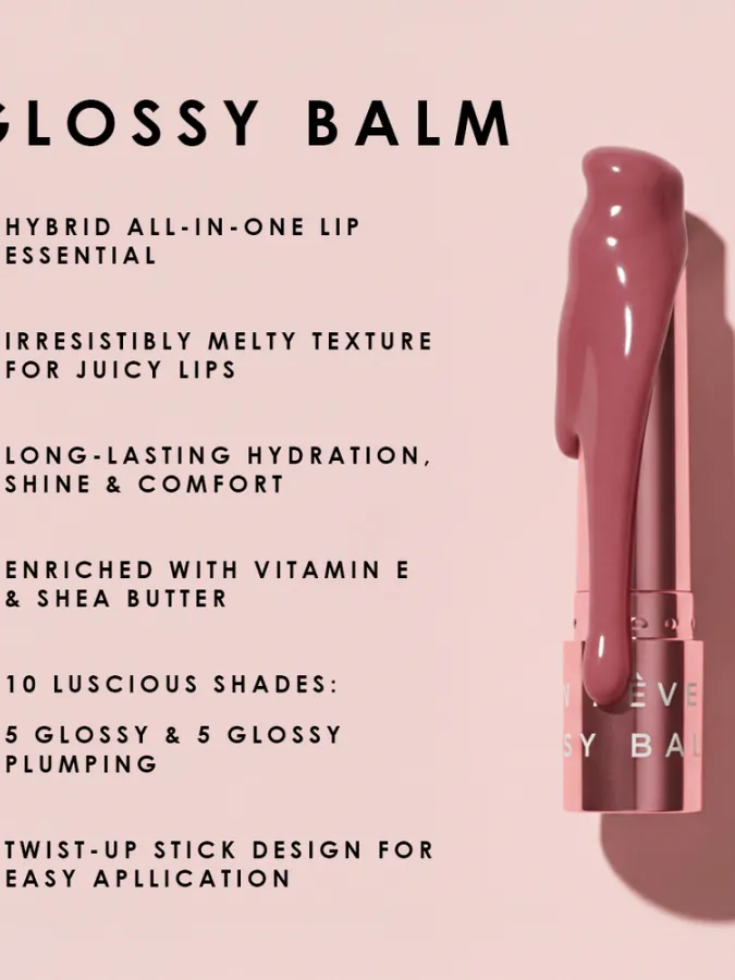 Mon Reve Glossy Balm - Πλούσιο Balm Χειλιών για Λάμψη, Ενυδάτωση & Εφέ Όγκου 2gr – #101 CHILLS