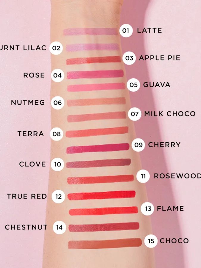 Mon Reve Lip Crayon - Μακράς Διάρκειας Μηχανικό Ματ Κραγιόν 1.5gr #01 LATTE