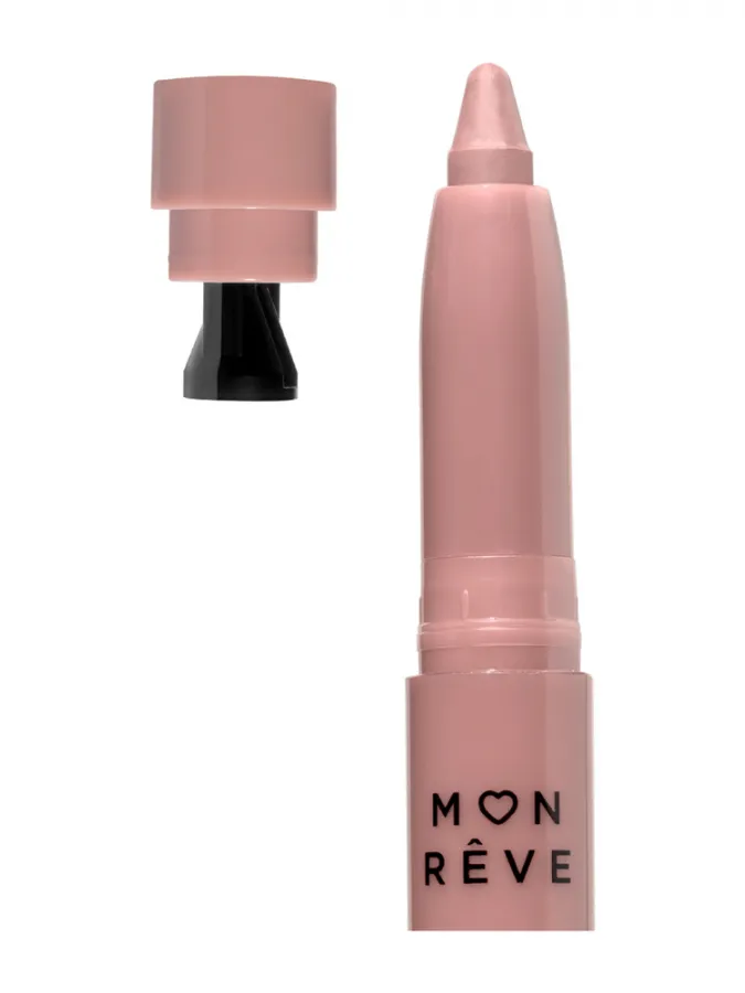 Mon Reve Lip Crayon - Μακράς Διάρκειας Μηχανικό Ματ Κραγιόν 1.5gr #01 LATTE