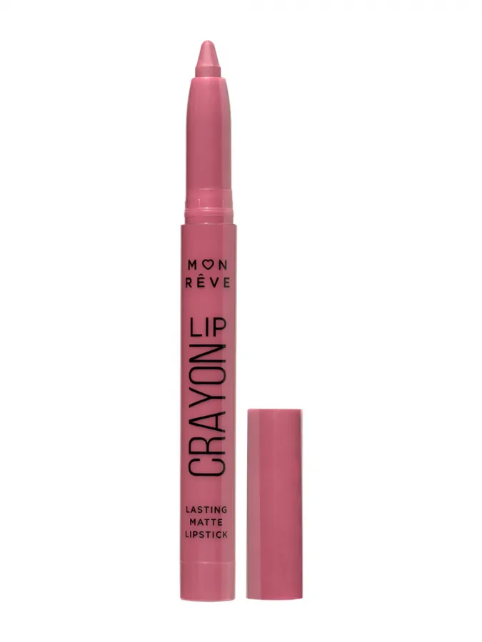 Mon Reve Lip Crayon - Μακράς Διάρκειας Μηχανικό Ματ Κραγιόν 1.5gr #04 ROSE