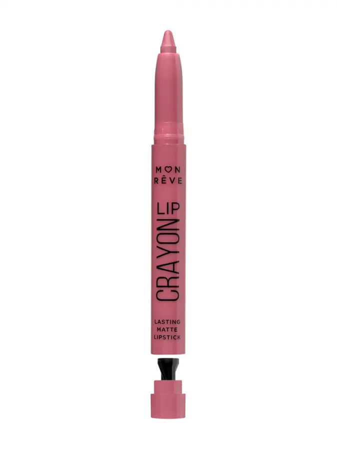Mon Reve Lip Crayon - Μακράς Διάρκειας Μηχανικό Ματ Κραγιόν 1.5gr #04 ROSE