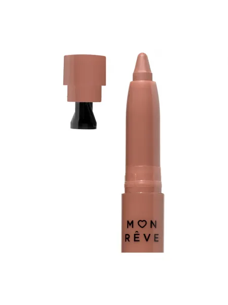 Mon Reve Lip Crayon - Μακράς Διάρκειας Μηχανικό Ματ Κραγιόν 1.5gr #06 NUTMEG
