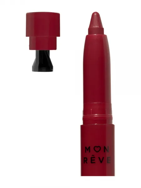 Mon Reve Lip Crayon - Μακράς Διάρκειας Μηχανικό Ματ Κραγιόν 1.5gr #09 CHERRY