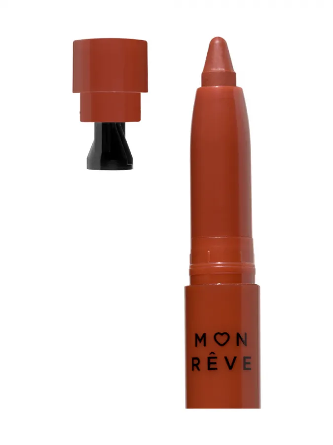 Mon Reve Lip Crayon - Μακράς Διάρκειας Μηχανικό Ματ Κραγιόν 1.5gr #15 CHOCO Mon Reve Lip Crayon - Μακράς Διάρκειας Μηχανικό Ματ Κραγιόν 1.5gr #15 CHOCO