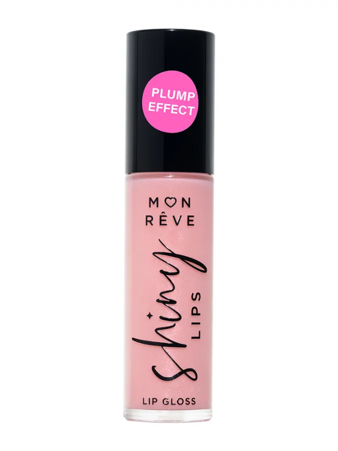 Mon Reve Shiny Lips - Ενυδατικό Lip Gloss για 3D Λάμψη & Όγκο 5ml – #02 VOLUMIZING