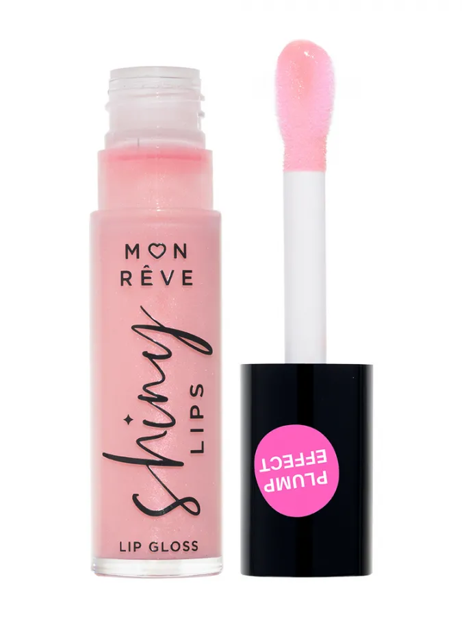 Mon Reve Shiny Lips - Ενυδατικό Lip Gloss για 3D Λάμψη & Όγκο 5ml – #02 VOLUMIZING