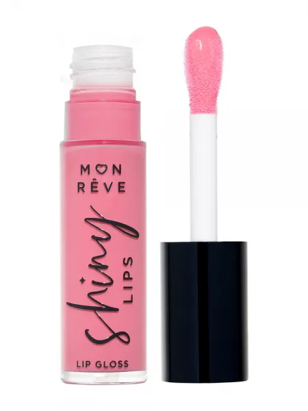 Mon Reve Shiny Lips - Ενυδατικό Lip Gloss για 3D Λάμψη & Όγκο 5ml – #03 NUDE