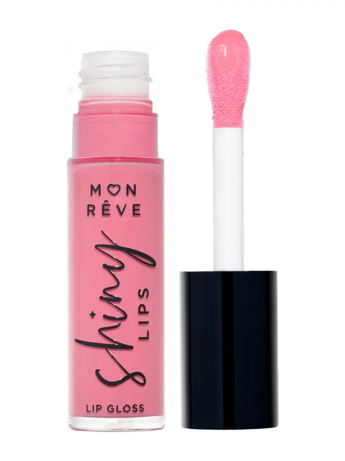 Mon Reve Shiny Lips - Ενυδατικό Lip Gloss για 3D Λάμψη & Όγκο 5ml – #03 NUDE