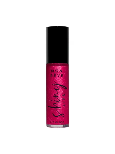 Mon Reve Shiny Lips - Ενυδατικό Lip Gloss για 3D Λάμψη & Όγκο 5ml – #12 BERRY ON VOLTS