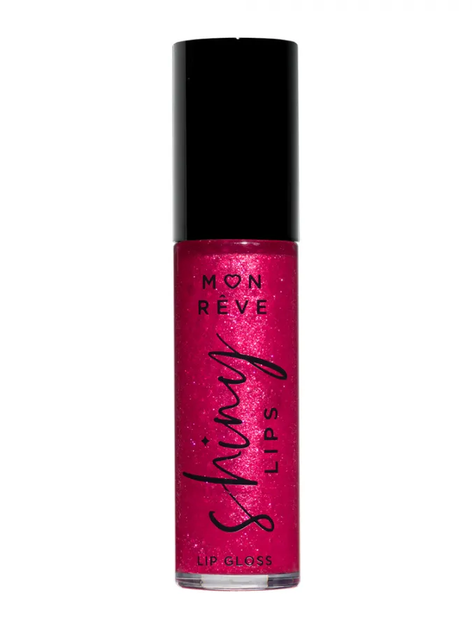 Mon Reve Shiny Lips - Ενυδατικό Lip Gloss για 3D Λάμψη & Όγκο 5ml – #12 BERRY ON VOLTS