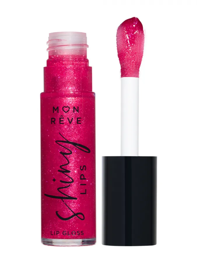 Mon Reve Shiny Lips - Ενυδατικό Lip Gloss για 3D Λάμψη & Όγκο 5ml – #12 BERRY ON VOLTS