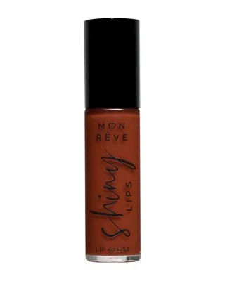 Mon Reve Shiny Lips - Ενυδατικό Lip Gloss για 3D Λάμψη & Όγκο 5ml – #14 SALTED CARAMEL