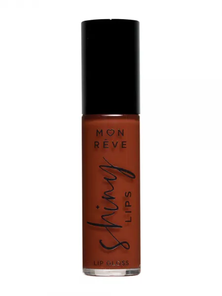 Mon Reve Shiny Lips - Ενυδατικό Lip Gloss για 3D Λάμψη & Όγκο 5ml – #14 SALTED CARAMEL