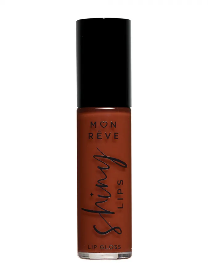 Mon Reve Shiny Lips - Ενυδατικό Lip Gloss για 3D Λάμψη & Όγκο 5ml – #14 SALTED CARAMEL