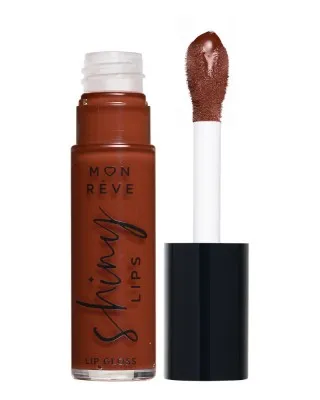 Mon Reve Shiny Lips - Ενυδατικό Lip Gloss για 3D Λάμψη & Όγκο 5ml – #14 SALTED CARAMEL